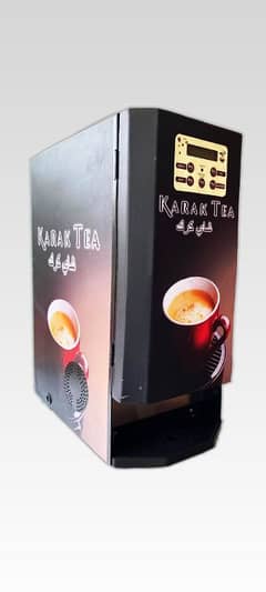 3 flavour tea and coffee vending machine