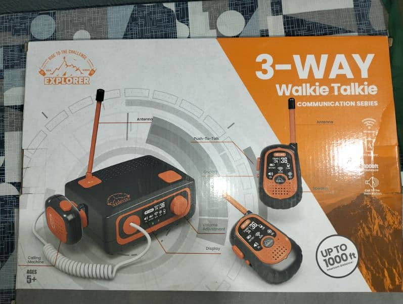 Selling Brand new kids walkie talkie with huge distance of 1000 ft 0