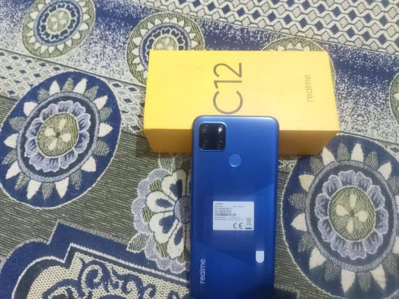 Realme C 12 3Gb Ram 32Gb memory 6000 MAH battery 1