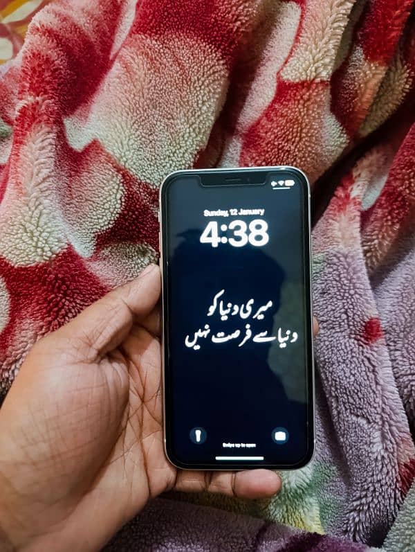 i phone xr 64gb jv  10/10 condition ufone sim work with chip waterpack 10