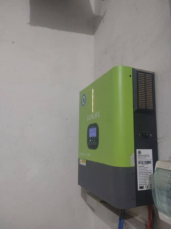 SUN life 1.5 KW inverter . number 03415516592 1