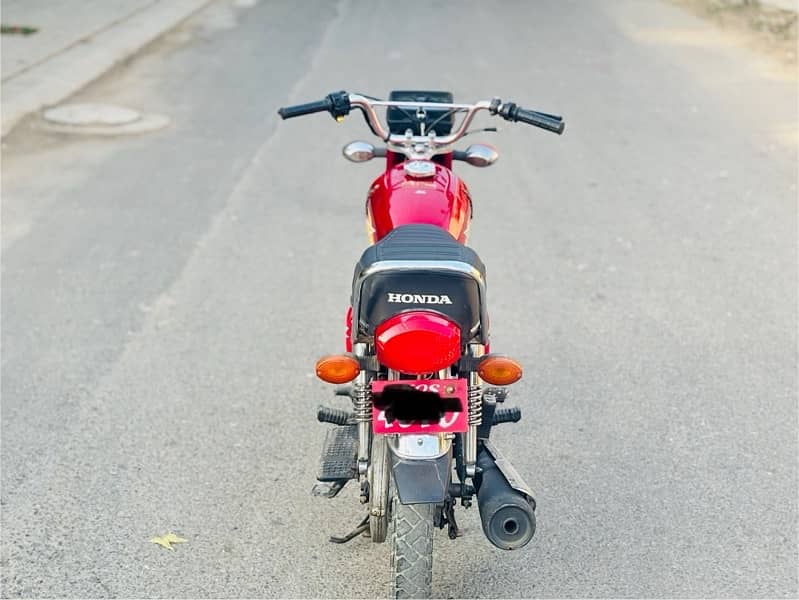 Honda CG125 model 2021 Karachi registered 0