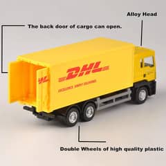 DHL Truck Licensed Diecast Model Collectibles.