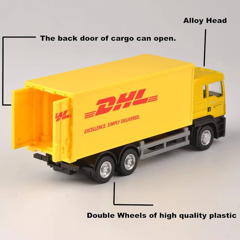 DHL Truck Licensed Diecast Model Collectibles. 0