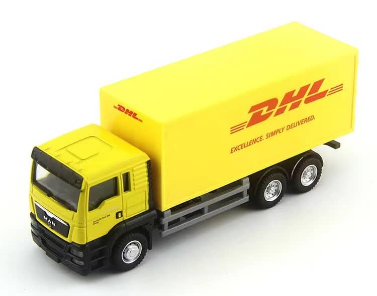 DHL Truck Licensed Diecast Model Collectibles. 2