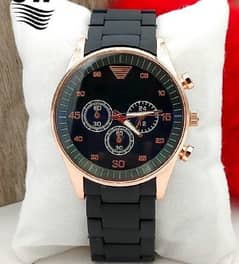 balck watch steel chain starps