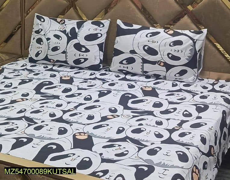 3pcs double bed sheet free home delivery 0