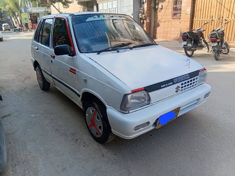 Suzuki Mehran 1992 03212645554 No Work Required, File OK, CPLC CLEAR 1