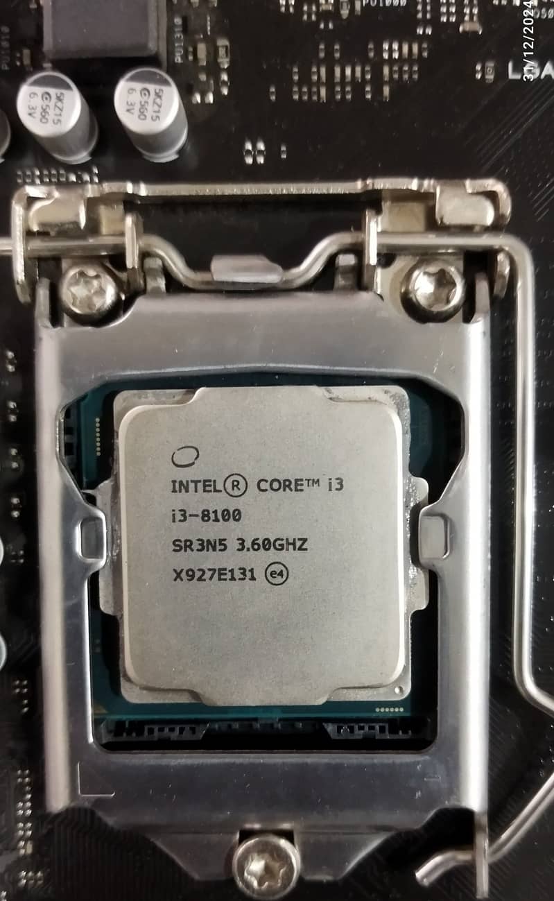 Core i3 8100+ asus prime h310 2