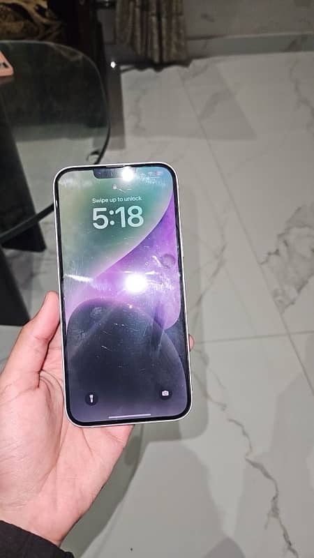 Iphone 14 plus jv 128GB purple color 2