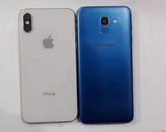 iPhone xs non pta + Samsung J6