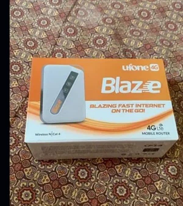 ufone 4g 50mbps fast internet device 0