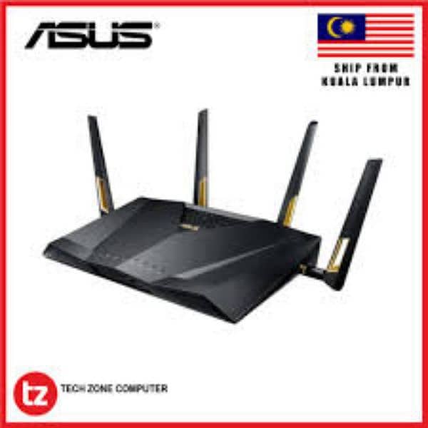 Asus rt Ax88u AX6000 dual band WiFi 6 Netgear 0