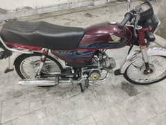 Honda cd 70 red color 2024 model rabta 03156800536