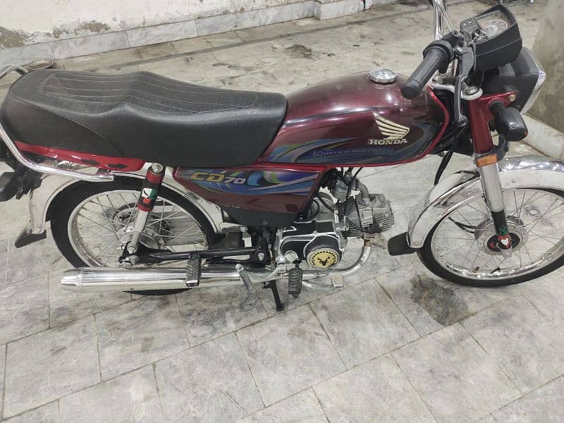 Honda cd 70 red color 2024 model rabta 03156800536 0