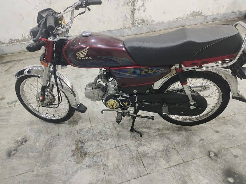 Honda cd 70 red color 2024 model rabta 03156800536 1