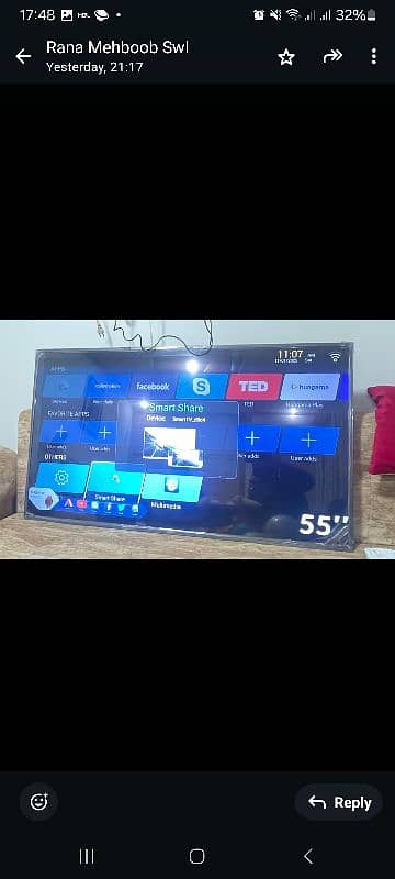 Haier LED 55 inch for sale 1