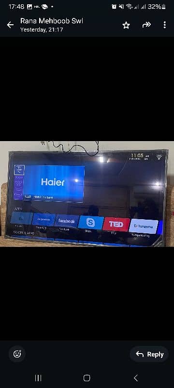 Haier LED 55 inch for sale 2