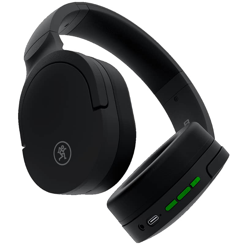 MACKIE MC-40BT Wireless Bluetooth + Wired Headphones with Mic. 5