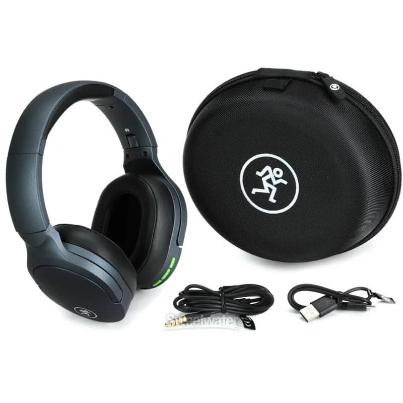 MACKIE MC-40BT Wireless Bluetooth + Wired Headphones with Mic. 7