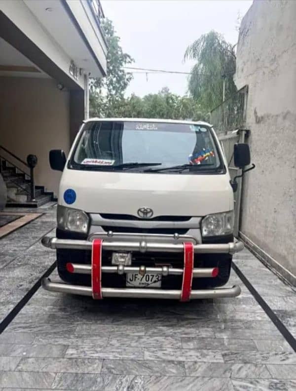 Toyota Hiace 200 Buxa Available for Rent on Monthly Basis 0