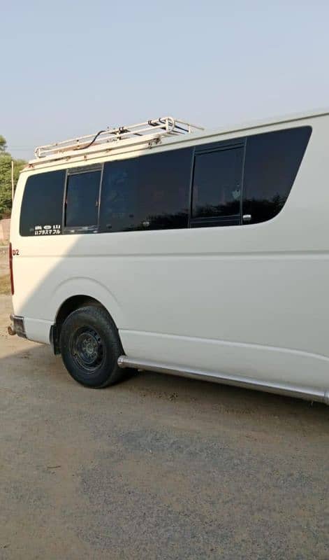 Toyota Hiace 200 Buxa Available for Rent on Monthly Basis 4