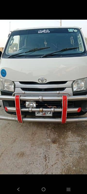 Toyota Hiace 200 Buxa Available for Rent on Monthly Basis 7