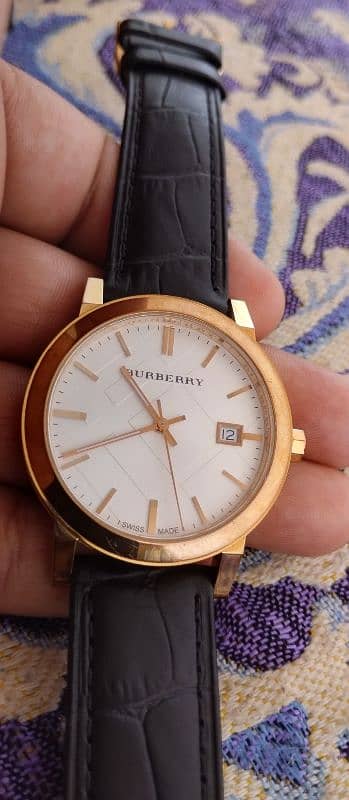 Burberry quartz watch 0