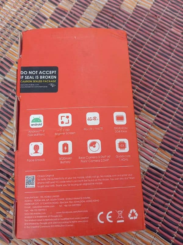 Itel a25 pro 3