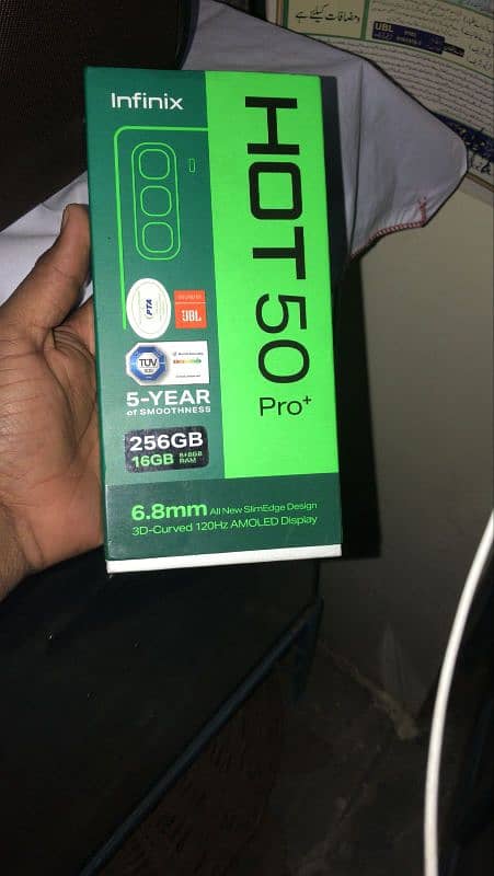 infinix hot 50 pro plus  256gb 5