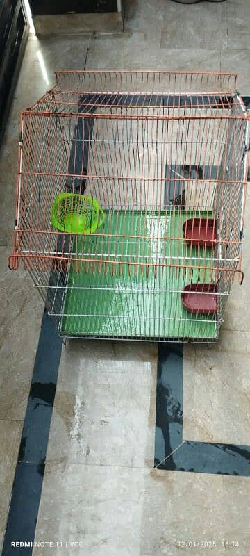 Plastic Cage For Parrot 2