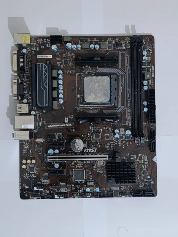 Ryzen 5 2600 and A320 Motherboard 0