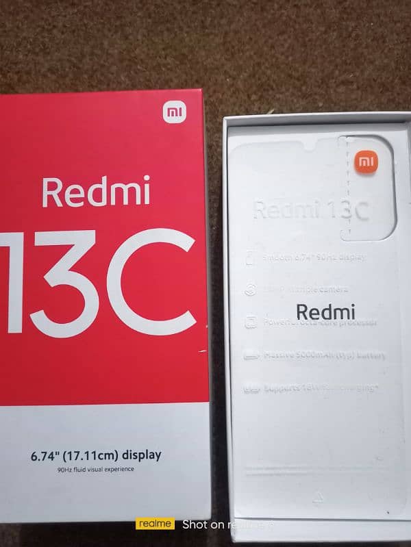 Redmi 13C Midnight Black 8GB RAM and 256GB 2