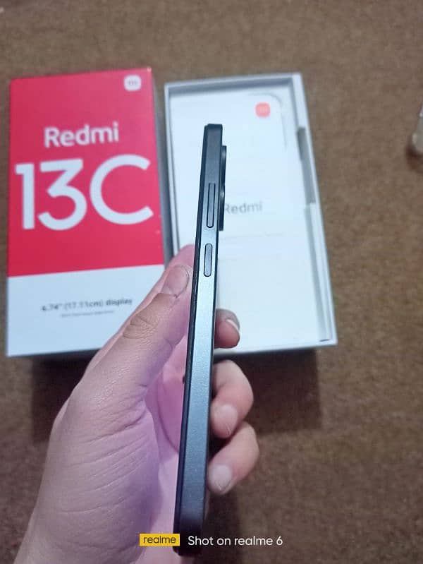 Redmi 13C Midnight Black 8GB RAM and 256GB 3