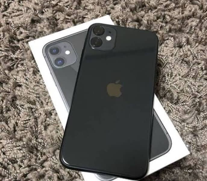 iPhone 11 factory unlock 64 gb with box 0