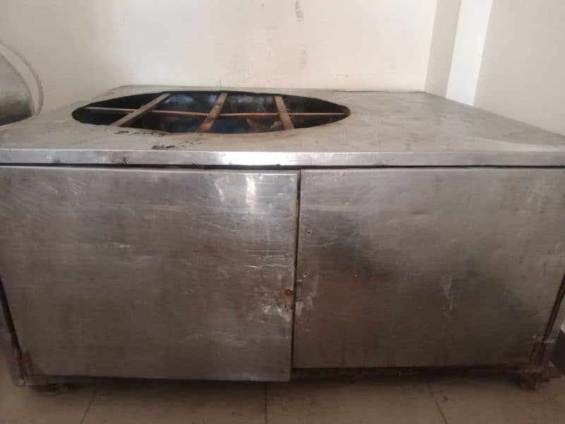 Commercial Gas Stover with 2 Burners (Steel) 10