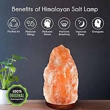 ORIGINAL HIMALYAN PINK SALT LAMP HOME DELIVERY 0304-2663939 9