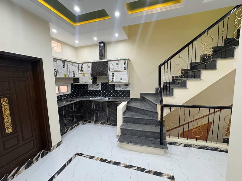 3 Marla Brand New House Sale in Shadab garden Lahore electricity water gas available ideal location 9