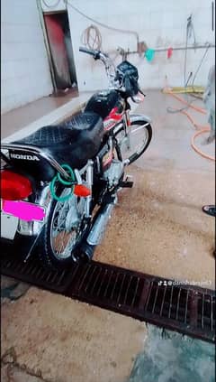 Honda cg 125 black