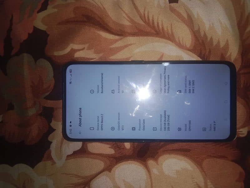 oppo Reno 2 kit ha 8/256 ha condition 10/9 ha dabba 2