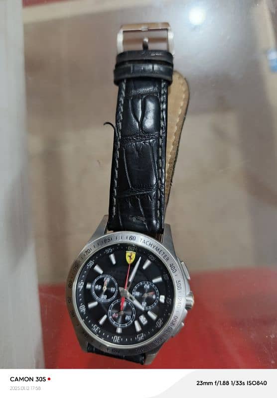 ferrari original watch serial number SF. 05.1. 14.0021 7