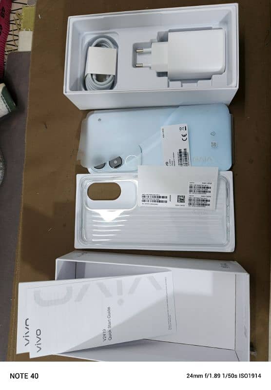 vivo y19s   6ram 128memory 5500 betry only box open 0