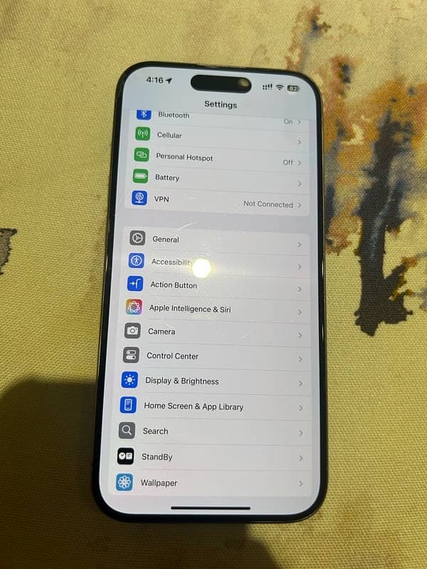 iPhone 15 Pro 128gb natural titanium pta approved 2