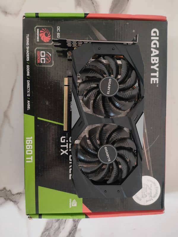 Gigabyte GTX 1660TI DDR6 6GB 0