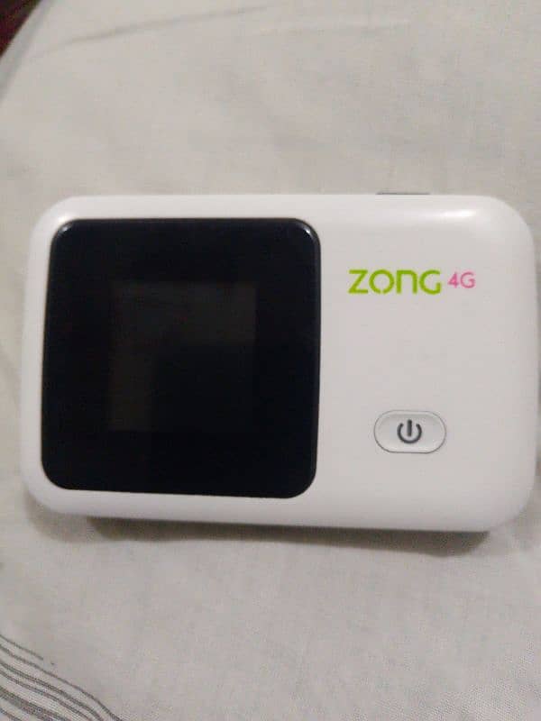 Zong 4G  All network unlocked. 1