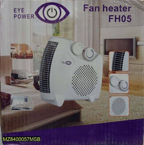 Electric Heater (Fan Blower) 1000 Watt Power 2