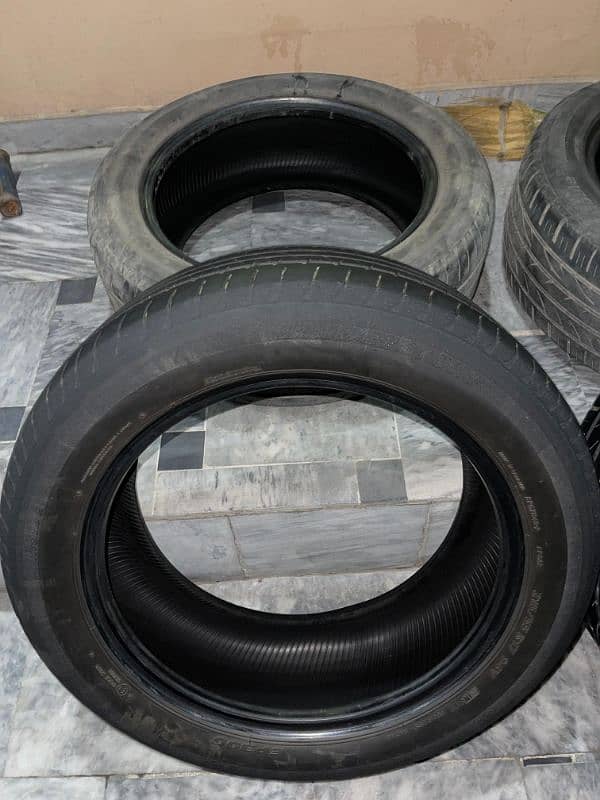 215/55 R17 complete tyre set 1