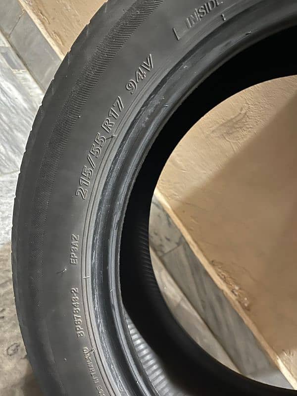 215/55 R17 complete tyre set 3