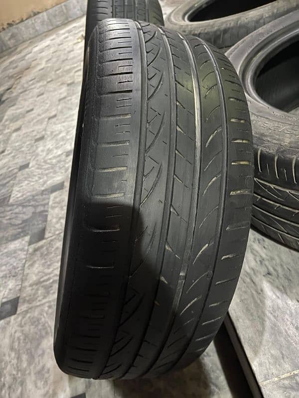 215/55 R17 complete tyre set 9