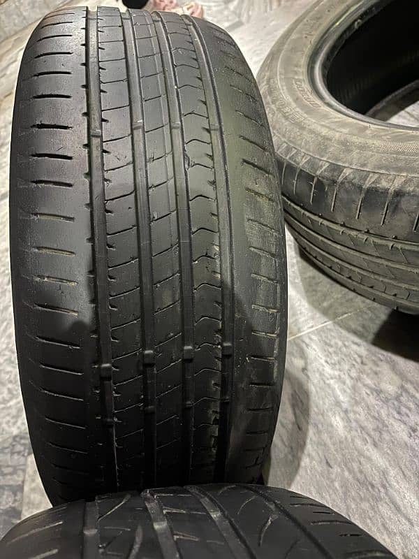 215/55 R17 complete tyre set 10